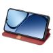 Чехол Deexe Rhombus Wallet для Realme C63 - Red (359726R). Фото 3 из 9