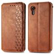 Чохол Deexe Rhombus Wallet для Samsung Galaxy Xcover 7 (G556) - Brown (349714Z)