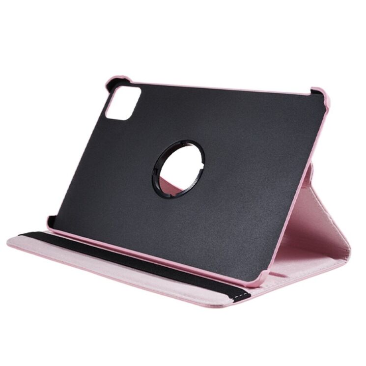 Чехол Deexe Rotation для Xiaomi Pad 6 / 6 Pro - Pink: фото 6 из 11