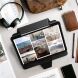 Чехол Deexe Urban Rotary для Apple iPad Air 13 M3/M2 (2025/2024) / iPad Pro 12.9 (2020/2021/2022) - Black (362009B). Фото 11 из 11