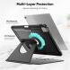 Чехол Deexe Urban Rotary для Apple iPad Air 13 M3/M2 (2025/2024) / iPad Pro 12.9 (2020/2021/2022) - Black (362009B). Фото 4 из 11