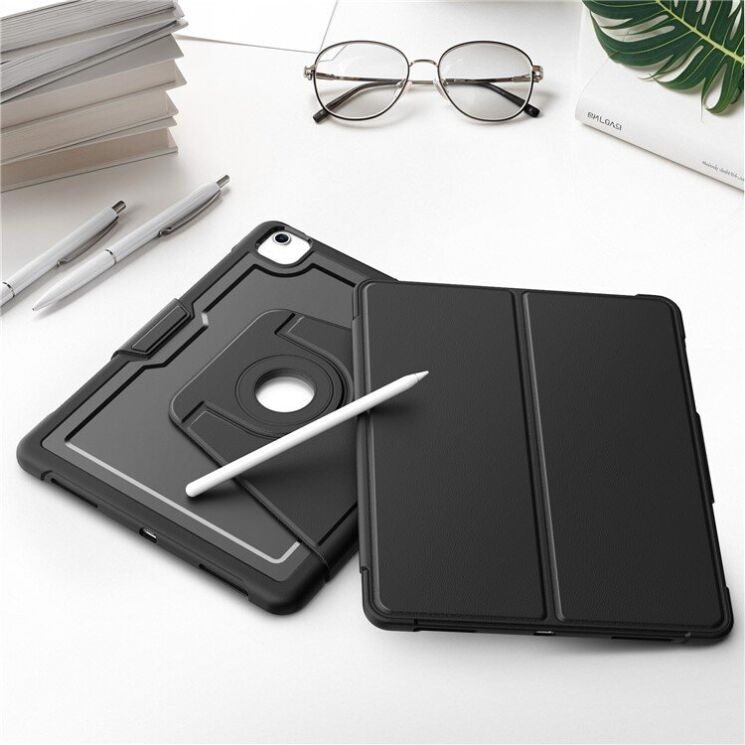 Чехол Deexe Urban Rotary для Apple iPad Air 13 M3/M2 (2025/2024) / iPad Pro 12.9 (2020/2021/2022) - Black: фото 10 из 11
