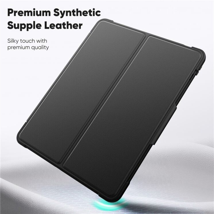 Чехол Deexe Urban Rotary для Apple iPad Air 13 M3/M2 (2025/2024) / iPad Pro 12.9 (2020/2021/2022) - Black: фото 2 из 11