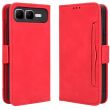Чохол Deexe Wallet Stand для Infinix Smart 10 Plus - Red (386601R)