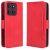 Чехол Deexe Wallet Stand для Motorola Edge 60 Pro - Red: фото 1 из 9