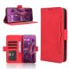 Чохол Deexe Wallet Stand для Motorola Edge 60 Pro - Red (381717R). Фото 5 з 9