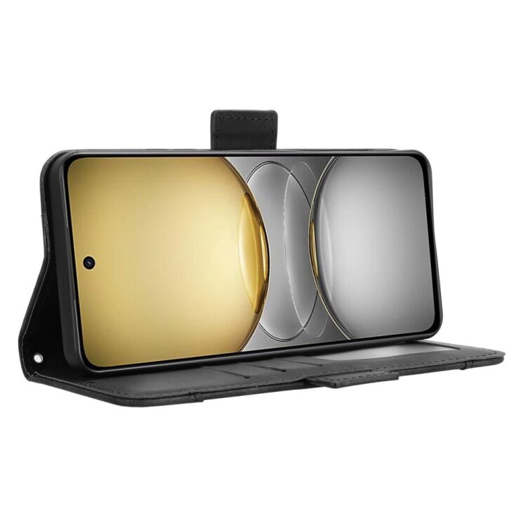 Чехол Deexe Wallet Stand для Realme C75 - Black: фото 4 из 7