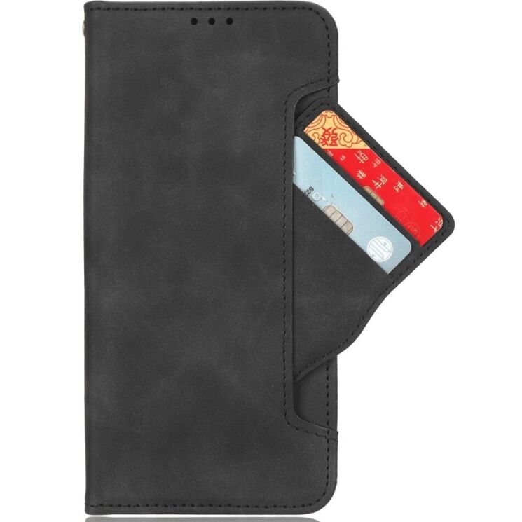 Чехол Deexe Wallet Stand для Realme C75 - Black: фото 2 из 7