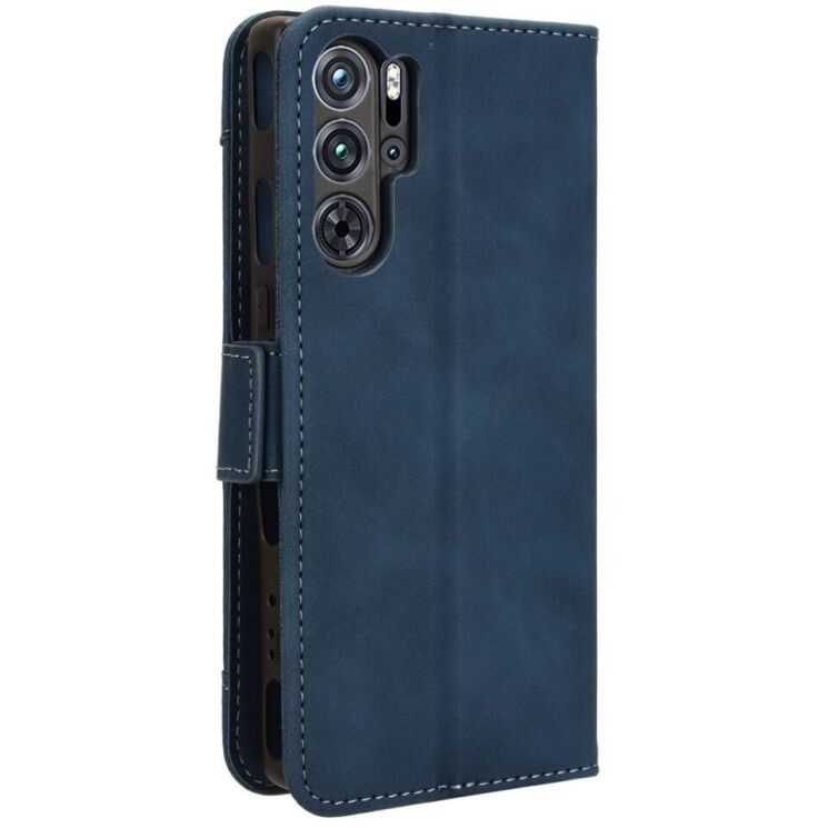 Чехол Deexe Wallet Stand для ZTE Nubia Red Magic 5G - Blue: фото 7 из 7