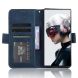 Чехол Deexe Wallet Stand для ZTE Nubia Red Magic 5G - Blue (294607L). Фото 3 из 7