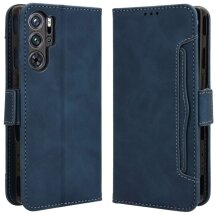Чехол Deexe Wallet Stand для ZTE Nubia Red Magic 5G - Blue: фото 1 из 7