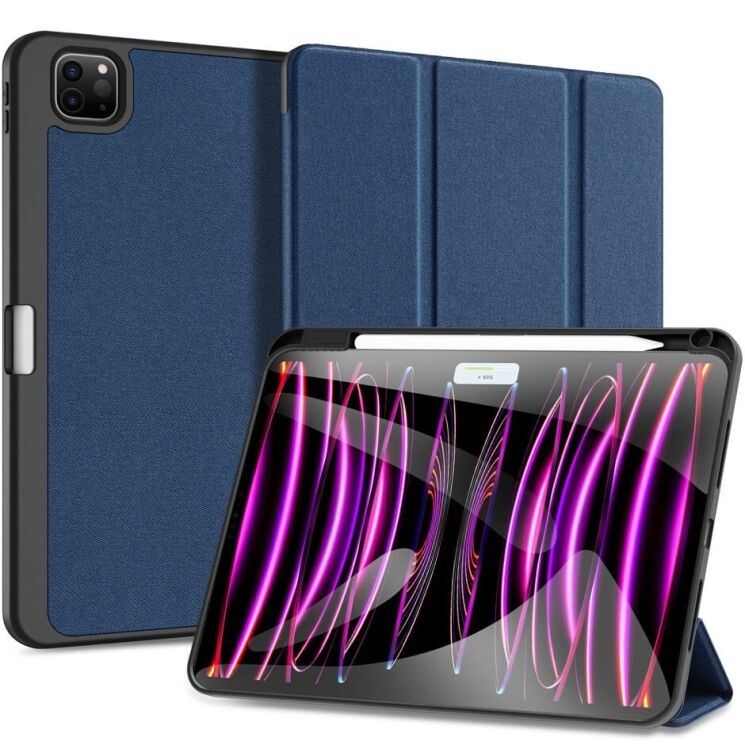 Чехол DUX DUCIS Domo Series для Apple iPad Pro 11 (2024) - Blue: фото 1 из 12