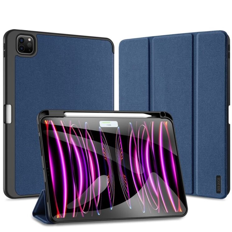 Чехол DUX DUCIS Domo Series для Apple iPad Pro 11 (2024) - Blue: фото 2 из 12