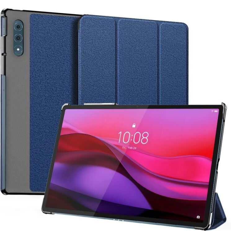 Чехол DUX DUCIS Domo Series для Lenovo Yoga Tab Plus - Blue: фото 1 из 10