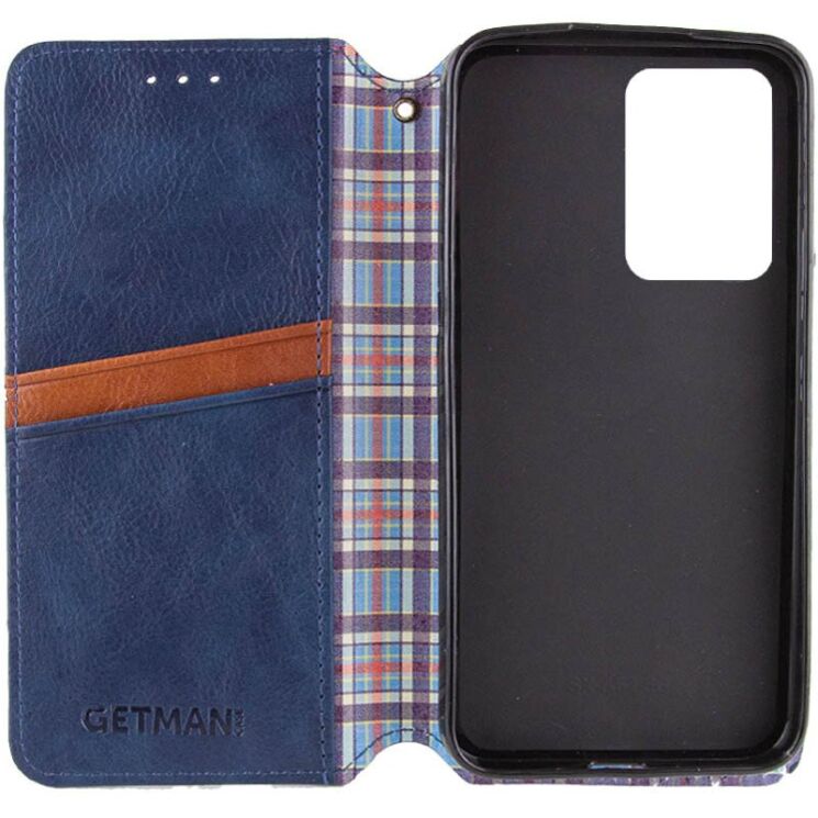 Чехол GETMAN Rhombus Wallet для Xiaomi Redmi A5 (European Version) - Blue: фото 2 из 3