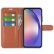 Чехол-книжка Deexe Book Type для Samsung Galaxy A55 (A556) - Brown (348115Z). Фото 2 из 8