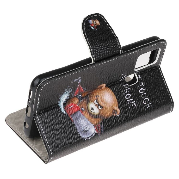 Чехол-книжка Deexe Color Wallet для OnePlus Nord N100 - Bear: фото 4 из 6