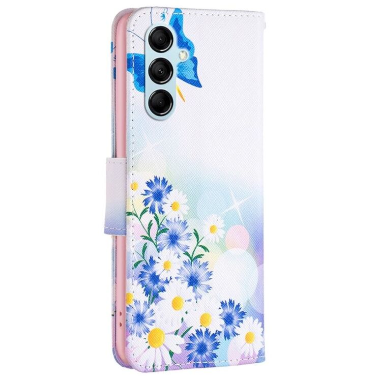 Чехол-книжка Deexe Color Wallet для Samsung Galaxy M14 (M146) - Butterfly and Flowers: фото 5 из 8