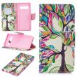 Чехол-книжка Deexe Color Wallet для Samsung Galaxy S10 (G973) - Colorized Tree (216659F)