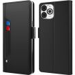 Чехол-книжка Deexe Eclipse Wallet для Infinix Smart 8 - Black (344128B)