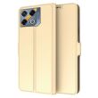 Чехол-книжка Deexe Faro Wallet для Infinix GT 20 Pro - Gold (356002F)