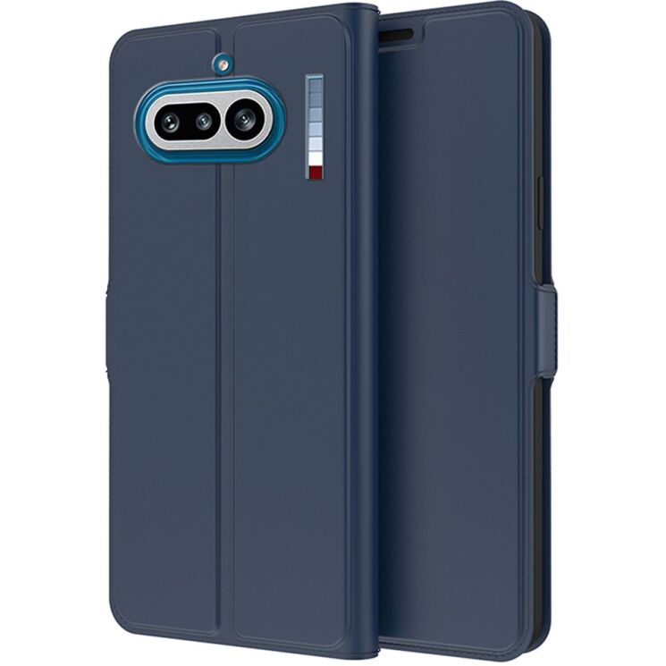 Чохол-книжка Deexe Faro Wallet для Nothing Phone (4a) - Blue (411319L) Чохол-книжка Deexe Faro Wallet для Nothing Phone (4a) - Blue: фото 1 з 7