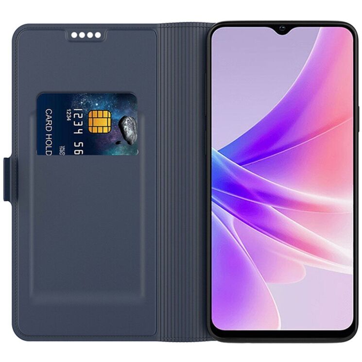 Чехол-книжка Deexe Faro Wallet для OPPO Reno 15 Pro - Blue: фото 2 из 7