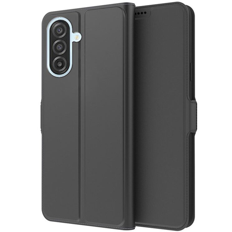 Чехол-книжка Deexe Faro Wallet для Samsung Galaxy A37 (A376) - Black: фото 1 из 7
