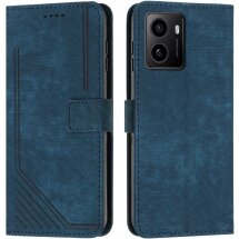 Чехол-книжка Deexe Lines Series для HMD Pulse / Pulse Pro / Pulse Plus - Sapphire: фото 1 из 12