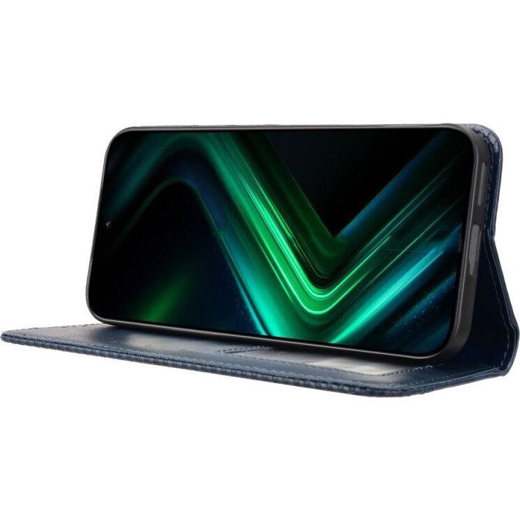 Чехол-книжка Deexe Retro Style для Infinix GT 50 Pro - Blue (422402L) Чехол-книжка Deexe Retro Style для Infinix GT 50 Pro - Blue: фото 7 из 19