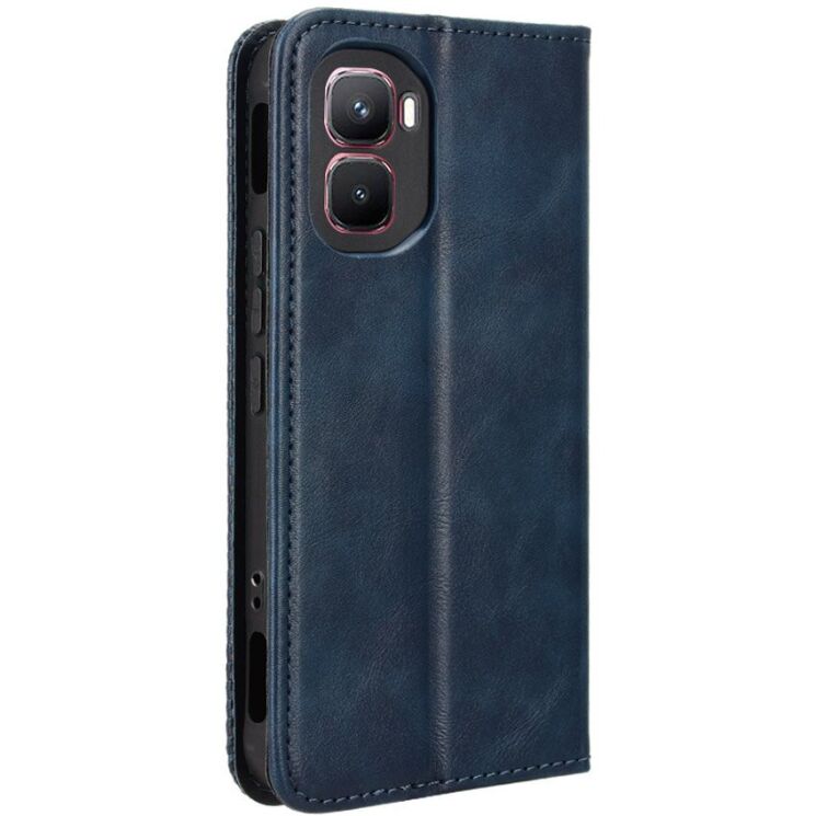 Чехол-книжка Deexe Retro Style для Infinix GT 50 Pro - Blue (422402L) Чехол-книжка Deexe Retro Style для Infinix GT 50 Pro - Blue: фото 8 из 19
