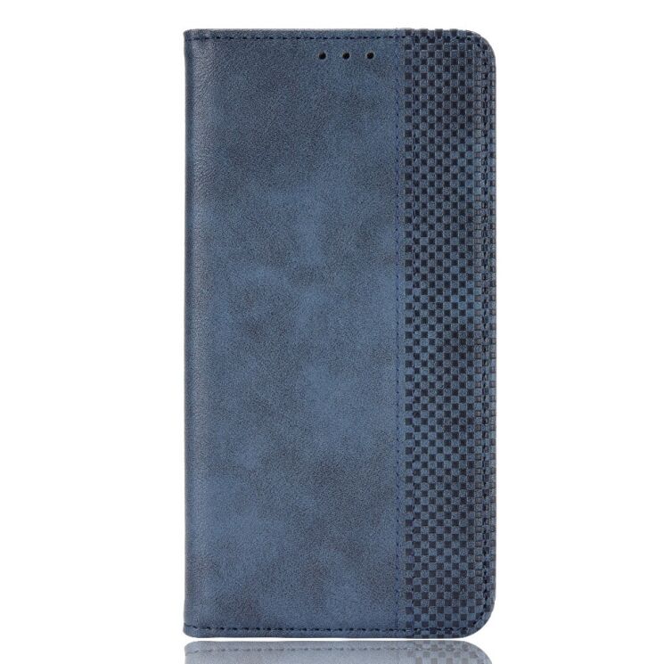 Чехол-книжка Deexe Retro Style для Infinix GT 50 Pro - Blue (422402L) Чехол-книжка Deexe Retro Style для Infinix GT 50 Pro - Blue: фото 4 из 19