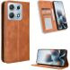 Чехол-книжка Deexe Retro Style для Motorola Edge 70 Max - Brown (435506Z). Фото 2 из 18