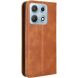 Чехол-книжка Deexe Retro Style для Motorola Edge 70 Max - Brown (435506Z). Фото 8 из 18