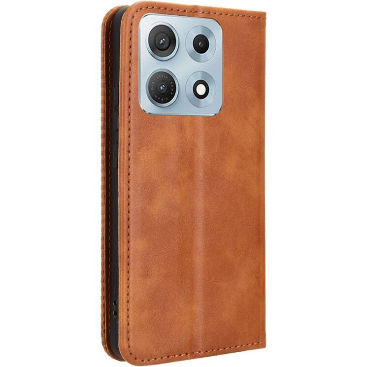 Чехол-книжка Deexe Retro Style для Motorola Edge 70 Max - Brown (435506Z) Чехол-книжка Deexe Retro Style для Motorola Edge 70 Max - Brown: фото 8 из 18