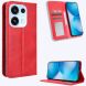Чехол-книжка Deexe Retro Style для OPPO Reno 16 / 16 Pro - Red (413201R). Фото 2 из 18
