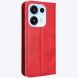 Чехол-книжка Deexe Retro Style для OPPO Reno 16 / 16 Pro - Red (413201R). Фото 8 из 18