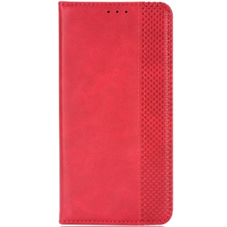 Чехол-книжка Deexe Retro Style для OPPO Reno 16 / 16 Pro - Red: фото 4 из 18