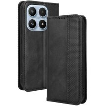 Чохол-книжка Deexe Retro Style для Xiaomi 17 - Black: фото 1 з 19