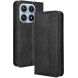 Чохол-книжка Deexe Retro Style для Xiaomi 17 - Black (390631B). Фото 1 з 19