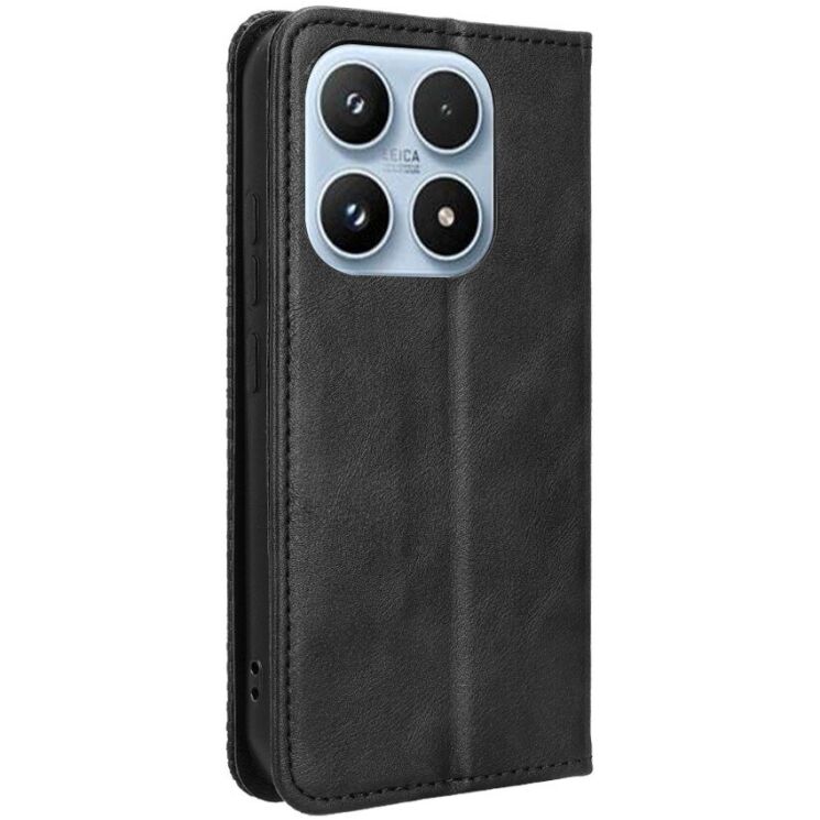 Чохол-книжка Deexe Retro Style для Xiaomi 17 - Black: фото 8 з 19
