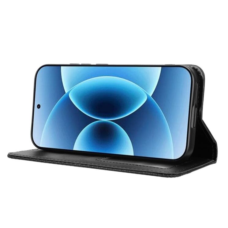 Чохол-книжка Deexe Retro Style для Xiaomi 17 - Black: фото 14 з 19