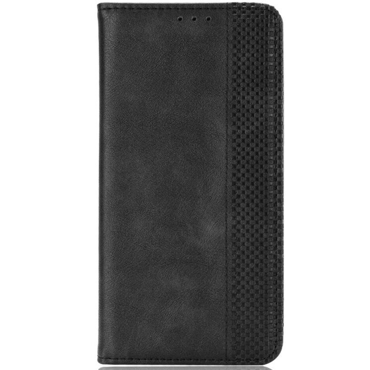 Чехол-книжка Deexe Retro Style для Xiaomi Poco F9 Pro - Black: фото 4 из 19