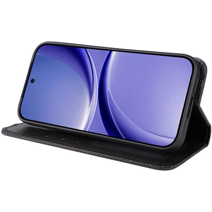 Чехол-книжка Deexe Retro Style для Xiaomi Poco X8 Pro - Black: фото 7 из 20