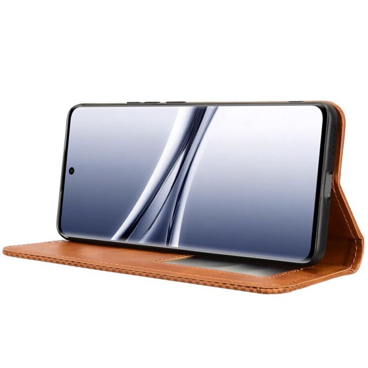 Чехол-книжка Deexe Retro Style для Xiaomi Redmi Note 15 (4G/5G) / Poco M8 5G - Brown: фото 7 из 8