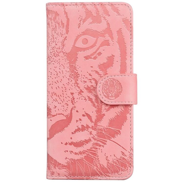 Чехол-книжка Deexe Tiger для Motorola Edge 50 Neo - Pink: фото 5 из 7