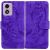 Чехол-книжка Deexe Tiger для Motorola Moto E14 / G04s - Purple: фото 1 из 7