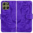 Чохол-книжка Deexe Tiger для Motorola Moto G15 - Purple (372626V)