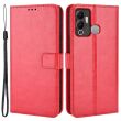 Чохол-книжка Deexe Wallet Style для Infinix Hot 12 Play / 12 Play NFC (x6816 / x6816c) - Red (302401R)