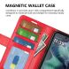 Чехол-книжка Deexe Wallet Style для Motorola Moto G35 - Red (367902R). Фото 7 из 10